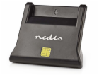 NEDIS čtečka čipových karet CRDRU2SM3BK/ Smart Card ID-1/...