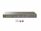 Tenda TEG1124P-24-250W PoE AT Gigabit switch 24x 1Gb/s s ...