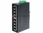 Planet IGS-801M průmyslový L2 switch, 8x1Gb, 12-48VDC, -4...