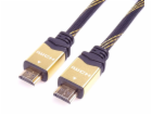 PremiumCord HDMI 2.0 High Speed + Ethernet kabel HQ, zlac...