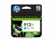 HP 912XL originální inkoustová kazeta azurová 3YL81AE HP cartridge 912XL (cyan, 825str.) pro HP OfficeJet 8013, HP OfficeJet Pro 8023