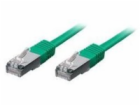 Equip Patchcord, Cat6, S/FTP, HF, 7,5 m, zelený (605545)