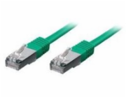 Equip Patchcord, Cat6, S/FTP, HF, 7,5 m, zelený (605545)