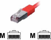 Equip Patchcord, S/FTP, Cat6, PIMF, 1m, czerwony (605520)