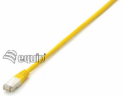 Vybavit Patchcord Cat6a, S/FTP, 10m, žlutá (605666)