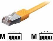 Equip Patchcord, S/FTP, CAT6A, 5M, žlutá (605664)