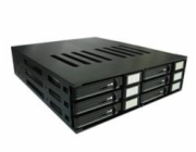 Jou Jye JJ-1060SATA Jou Jye Backplane SATA 6x 2,5"HDD do 5,25" pozice RoHS