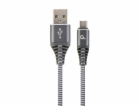 GEMBIRD Kabel USB 2.0 AM na Type-C kabel (AM/CM), 2m, opl...