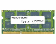 2-Power SODIMM DDR3 4GB 1066MHz CL7 MEM5003A 2-Power 4GB PC3-8500S 1066MHz DDR3 CL7 SoDIMM 2Rx8 (DOŽIVOTNÍ ZÁRUKA)