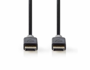 Nedis CCBW37000AT20 - Kabel DisplayPort 1.2 | Zástrčka - Zástrčka | 2 m | Antracit