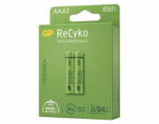 Nabíjecí prvky GP RECYKO AAA, 650mAh, 2 ks.