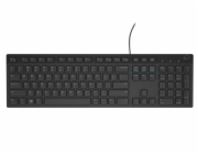 DELL klávesnice KB216/ multimediální/ španělská/ USB/ drátová/ černá