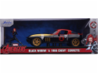 Autko Marvel Black Widow 1966 Chevy 1/24