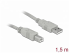 Delock Kabel USB 2.0 Typ-A samec > USB 2.0 Typ-B samec 1,8 m