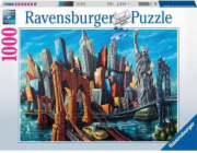 Puzzle Ravensburger 1000 ks. Vítejte v New Yorku