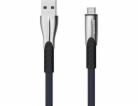 Somostel USB-A - microUSB USB kabel 1 m stříbrný (25705)