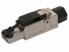 Konektor Solarix SXRJ45-6A-STP-BK-SA STP 8p8c, Cat 6a, dr...