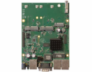 RouterBoard Mikrotik RBM33G Dual Core 880MHz CPU, 256MB RAM, 3x Gbit LAN, 2x miniPCI-e, ROS L4