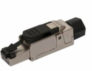 Konektor Solarix SXRJ45-5E-STP-BK-SA STP 8p8c, Cat 5, drát, průmyslový, samořezný