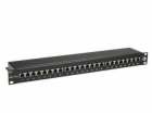 Patch panel Solarix SX24-5E-STP-BK-N 24 x RJ45 CAT5E STP ...