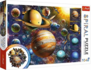 Spirálové puzzle Trefl - Sluneční soustava - 1040 ks.