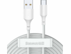 Baseus TZCATZJ-02 USB cable 1.5 m USB A USB C White