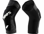 100% Chrániče kolen 100% RIDECAMP Knee Guard šedý vřes černý vel. L (NOVÉ)