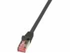 LogiLink Patchcord CAT. 6 S / FTP 1,50 m, černý (CQ2043S)