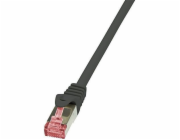 LogiLink Patchcord CAT. 6 S / FTP 1,50 m, černý (CQ2043S)