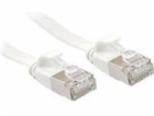 Lindy Patchcord Cat.6A, U/FTP, Flat, 10m, White (47454)