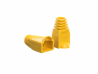 NETRACK 105-85 boot for RJ45 8p plug yellow 100 pcs.