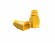 NETRACK 105-85 boot for RJ45 8p plug yellow 100 pcs.