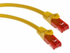 Maclean RJ-45/RJ-45, kat.6, U/UTP, žlutá, 2m (MCTV-302Y)