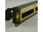 NetRack Patch panel 19   24-porty Kat.6 UTP (104-06)