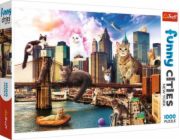 Puzzle Cats in New York 1000 dílků