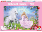 Schmidt Spiele Puzzle Princezna a jednorožec