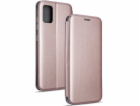 Pouzdro Book Magnetic Samsung A21 A215 rose gold/rose gold