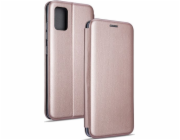 Pouzdro Book Magnetic Samsung A21 A215 rose gold/rose gold