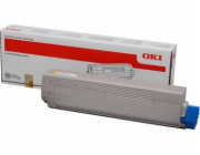 OKI Toner C823/833/843 Žlutá