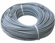 UTP propojovací kabel, Cat.5e, RJ45 M/50m, nestíněný, šedý