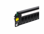 NETRACK 104-14 patch panel 10 12-ports cat. 5e UTP