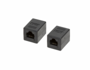 LOGILINK NP0034A LOGILINK- Inline Coupler 1:1 Cat.6 RJ45 UTP, černý