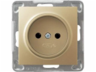 Ospel Impsiment Socket Single Gold Metallic (GP-1Y/M/28)