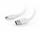 Gembird kabel USB 3.0 (AM) na USB 3.1 (CM), 0.5 m, bílý