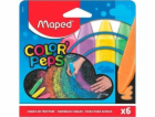 Maped Sidewalk Chalk Colorpeps 6 barev