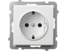 Ospel Socket Sonata single schuko bílá (GP-1RS/m/00)