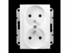 Schneider Electric Double Socket Z/U 16A White (SDN2800921)