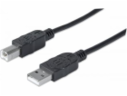 Manhattan USB kabel USB-A – USB-B 5 m černý (337779)