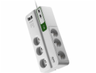 APC Essential Surge Protector 6 Output Power Strip 2m Whi...