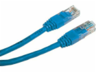 Patchcord, UTP, Cat.6, nestíněný, 2m, modrý